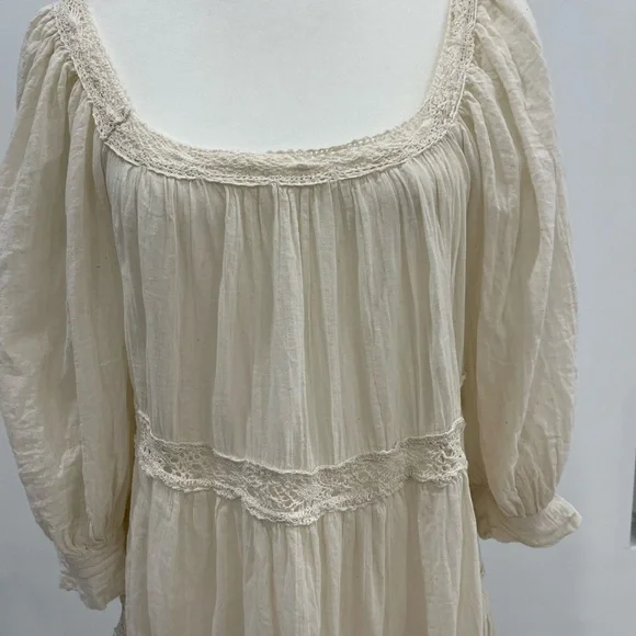 Jen's Pirate Booty Cream Kids Dress - Picture 3 of 13